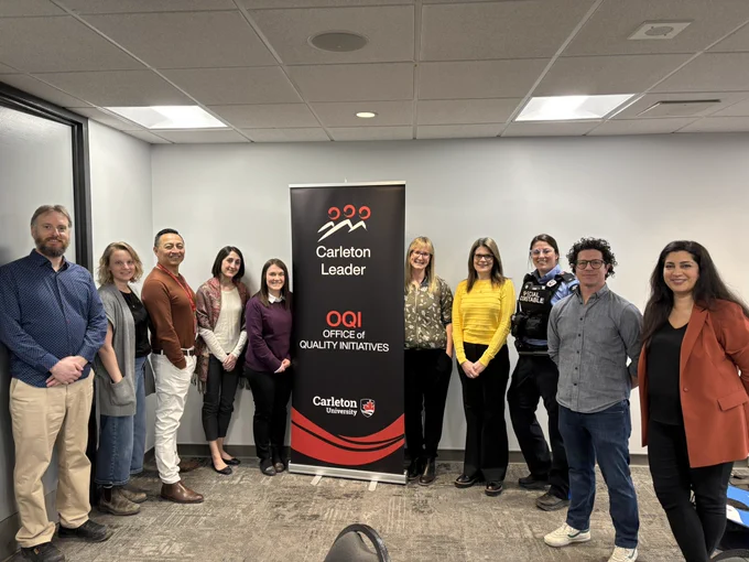Carleton colleagues apart of the thirteenth cohort of Carleton Leader 2.