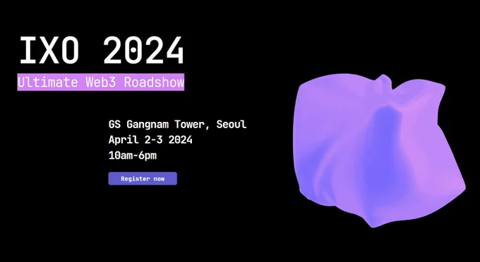 Registration page: https://lu.ma/ixo.day 