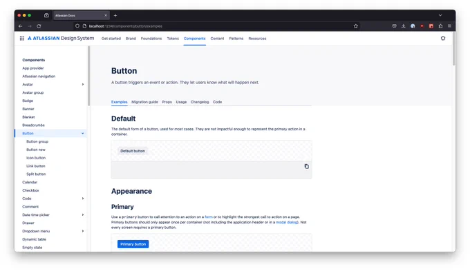 Screenshot of the UI layer.