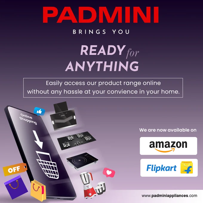 Padmini Appliances Online