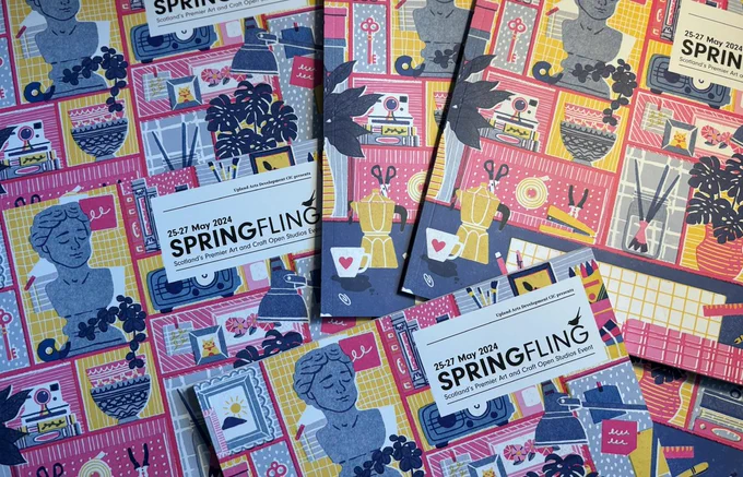 Spring Fling brochures 