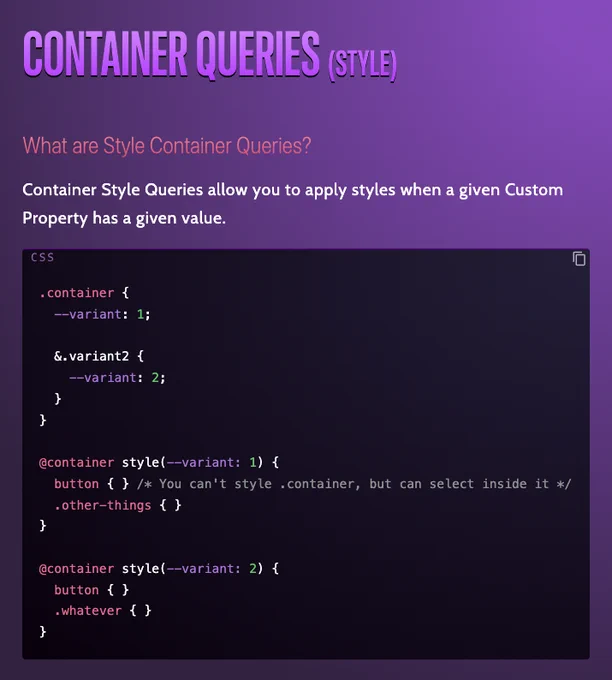 container queries example