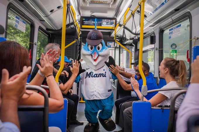 Billy the Marlin on Metrobus