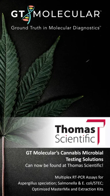 📷📷🔬 Exciting News for Cannabis Testing Labs! 📷 Elevate your microbial testing with these advanced solutions. Plus, don't miss out on🌿Check out our all-in-one “Starter Kit” to get your lab up and running today! Visit http://thomassci.com to order now!   #PCRTesting #MicrobialAnalysis #CannabisSafety #MicrobialAnalysis #APHL #MicrobialTesting #Cannabis #Hemp #ThomasScientific #APHL #Aspergillis #Salmonella  @APHL @ThomasSci @NCIAorg 🚀🧬
