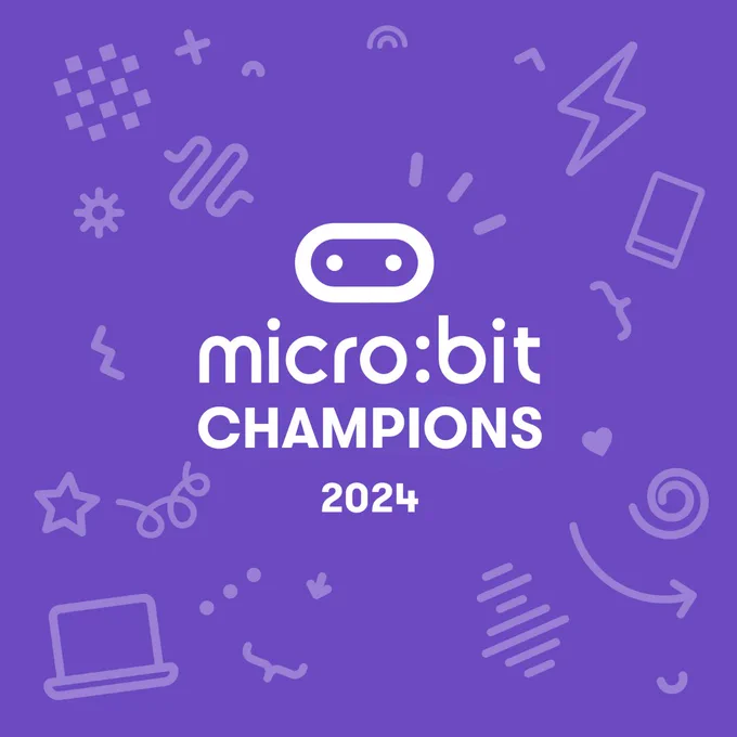 micro:bit Champions 2024 logo