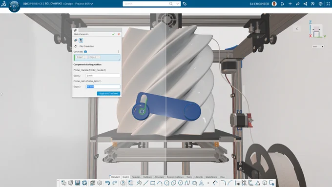 Durch die browserbasierten Rollen der 3DEXPERIENCE® Plattform erhalten Sie auch Zugang zu cloudbasierten Funktionen für Datenmanagement und Zusammenarbeit.