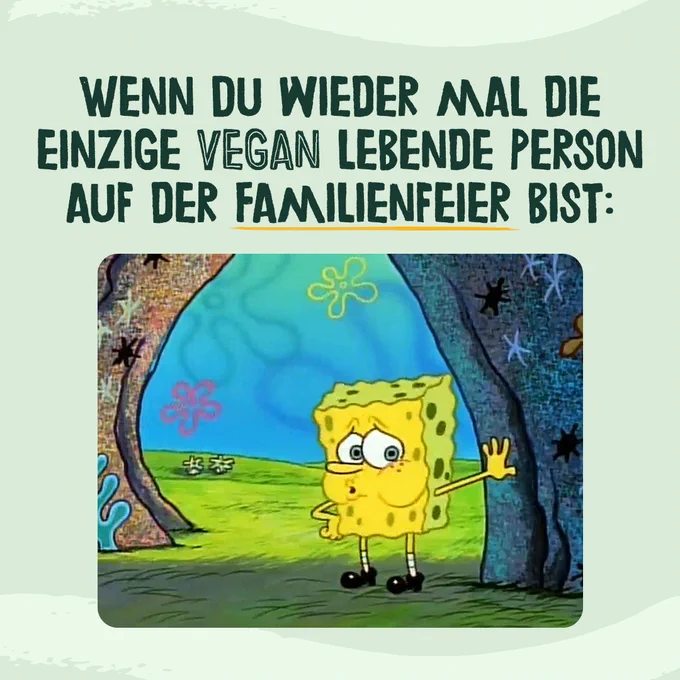 Auf dem Bild ist Spongebob zu sehen, der mal tief durchatmen muss.