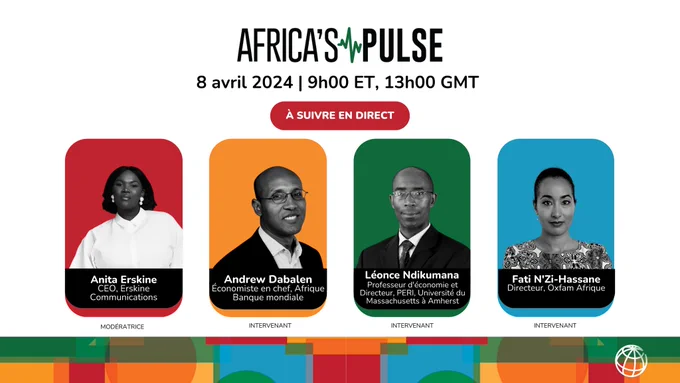 BULLETIN ÉCONOMIQUE RÉGIONAL
Africa’s Pulse | Pourquoi s’attaquer aux inégalités est essentiel pour la croissance