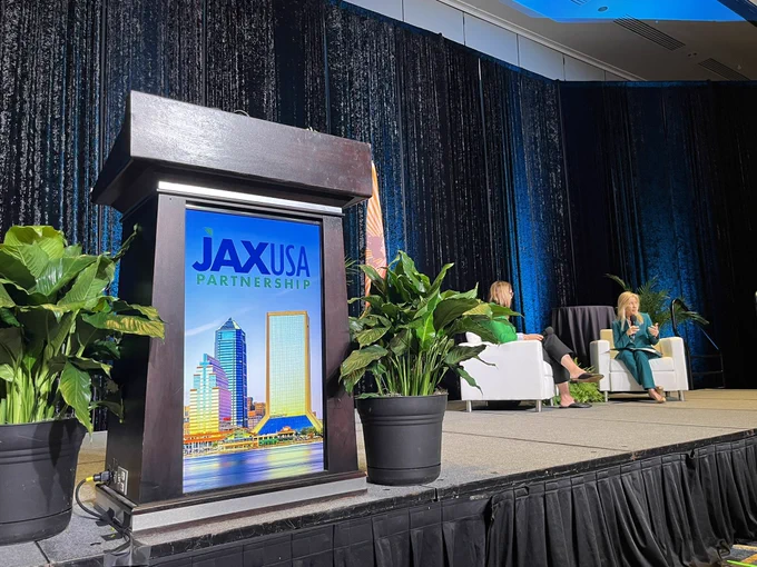 A Jax USA partnership podium