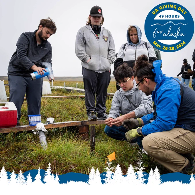 High school students help researchers collect plant samples for molecular analysis