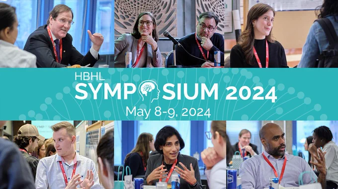 Banner for HBHL Symposium 2024, held on May 8-9, 2024.