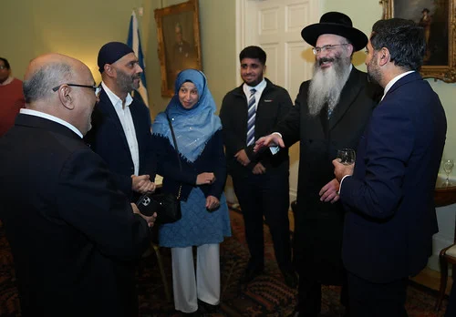 First Minister Humza Yousaf hosting an Interfaith Iftar meal at Bute House, Edinburgh.