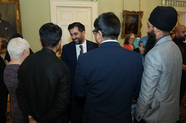First Minister Humza Yousaf hosting an Interfaith Iftar meal at Bute House, Edinburgh.