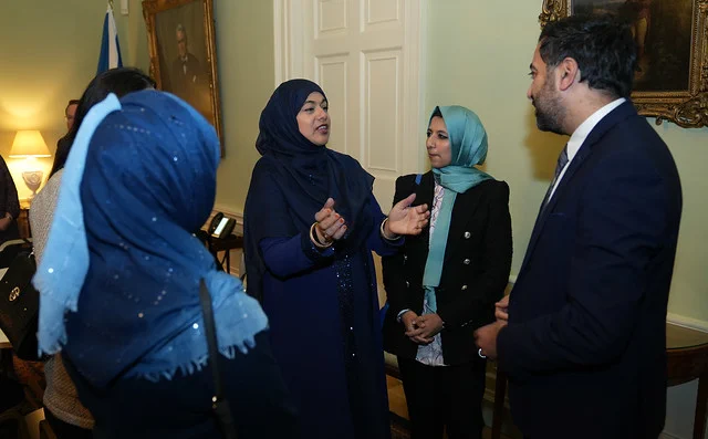 First Minister Humza Yousaf hosting an Interfaith Iftar meal at Bute House, Edinburgh.