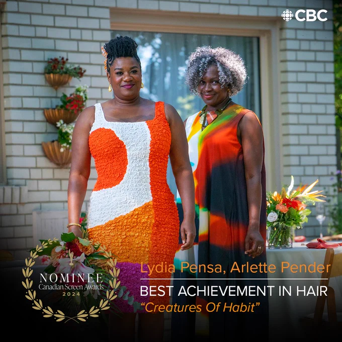 Graphic: Best Achievement in Hair - Lydia Pensa, Arlette Pender, “Creatures Of Habit”