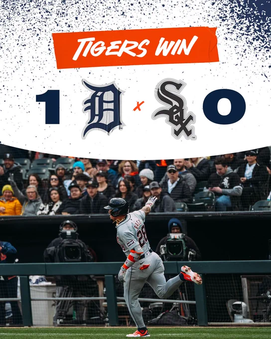 FINAL: Tigers 1, White Sox 0