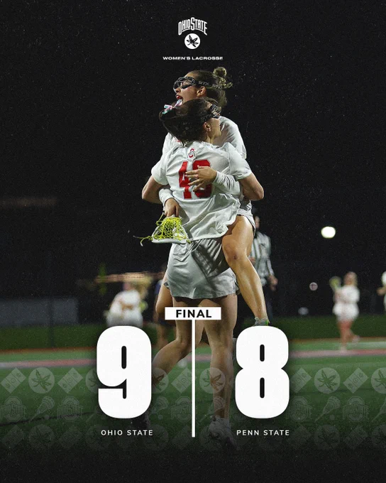 Ohio State 9, Penn State 8