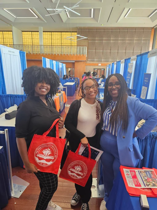 It was so gratifying to see and meet the talented and smart young educators who will have a wonderful impact on our young minds.  #PeekskillPride 