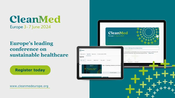 CleanMed Europe 3-7 June 2024 Register Today
