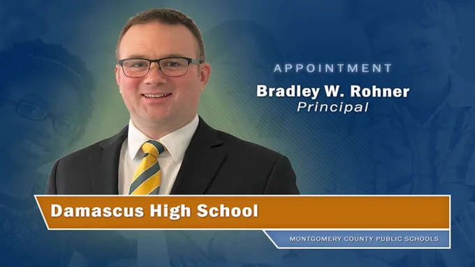 Bradley W. Rohner, principal, Damascus High School