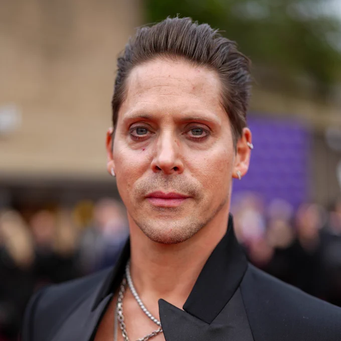 A close up photo of Neil Newbon who attends the BAFTA Games Awards 2024 at the Queen Elizabeth Hall