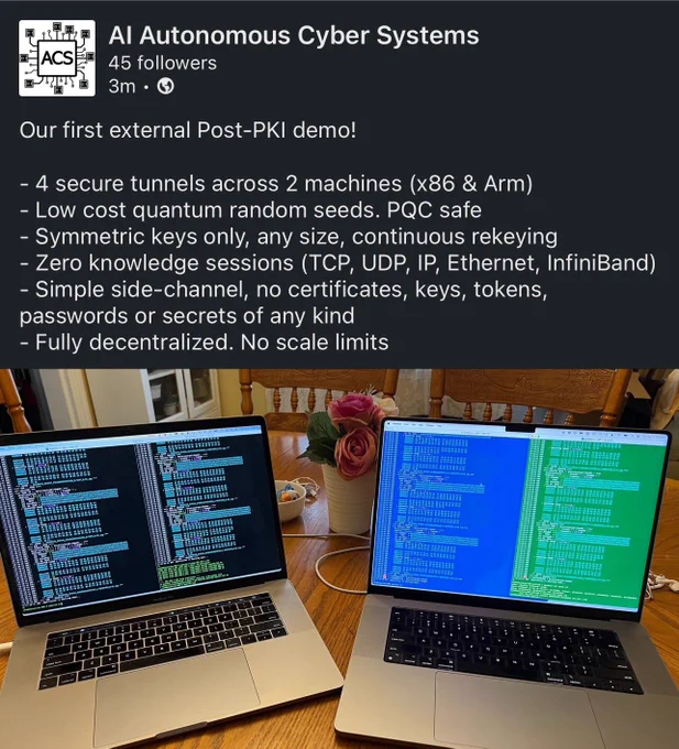 Autonomous Key Management (AKM) demo