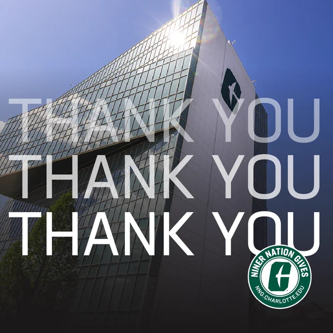 UNC Charlotte Niner Nation Gives