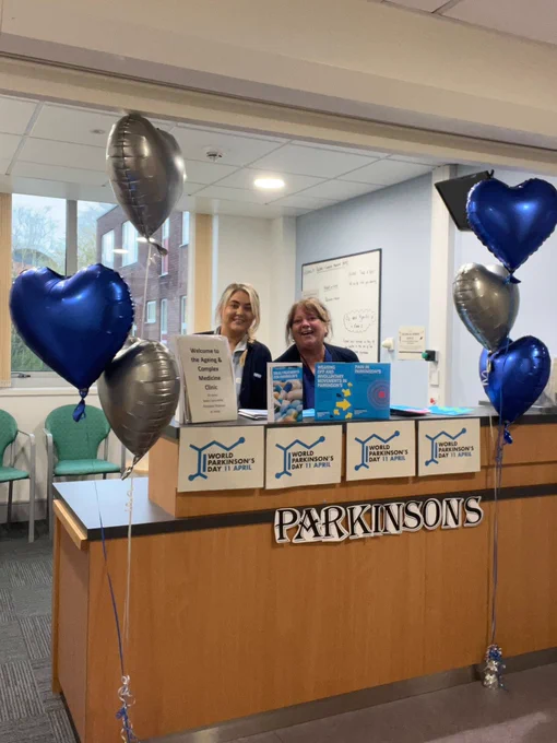 Nicole and Belinda and their wonderful decorations in the clinic 