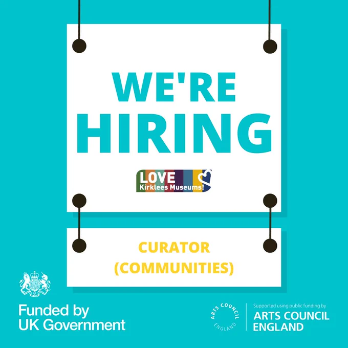 Sign We're Hiring Curator (Communities)