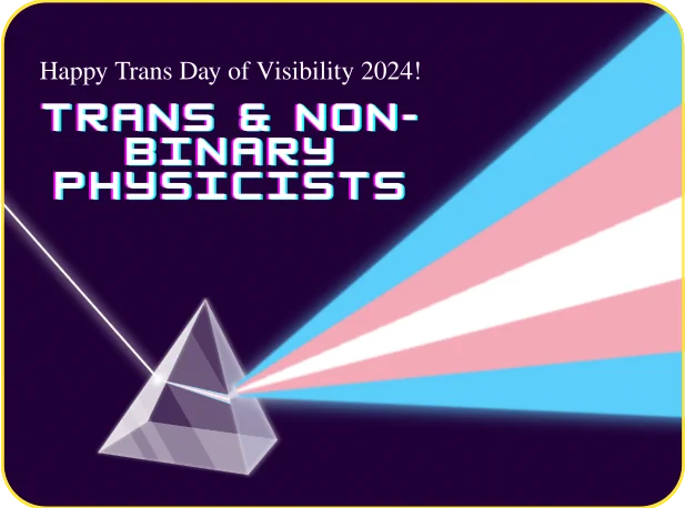 Trans Day of Visibility 2024 graphic 