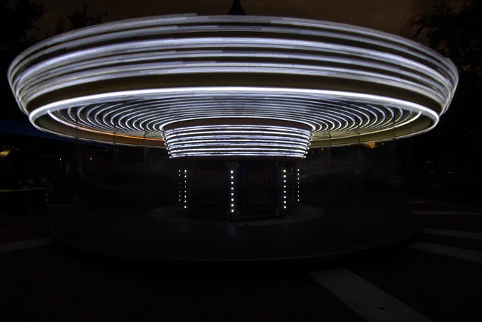 Mysterious spinning object