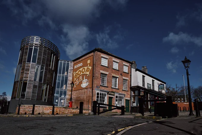 Outside of Co-Op Heritage Trust in Rochdale