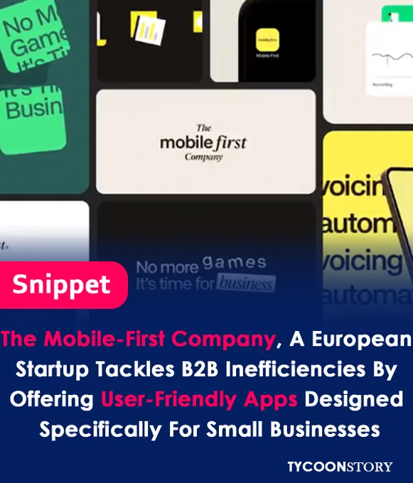The Mobile-First Company builds mobile-first B2B apps 