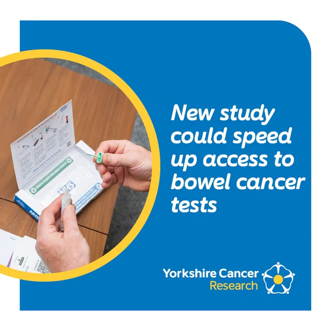 New study could speed up access to bowel cancer tests.