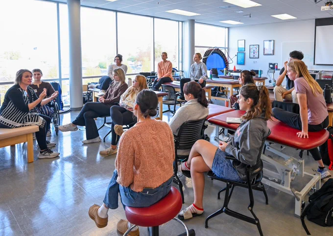 UIndy students receive instruction in state-of-the-art facilities