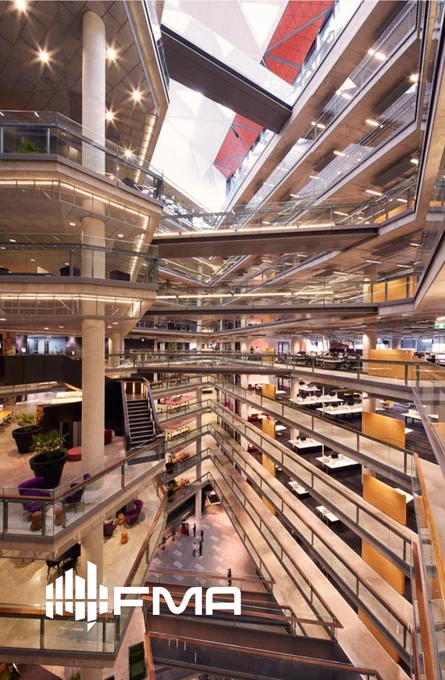 An image showing the impressive internal architecture and design of 700 Boukre Street, Melbourne