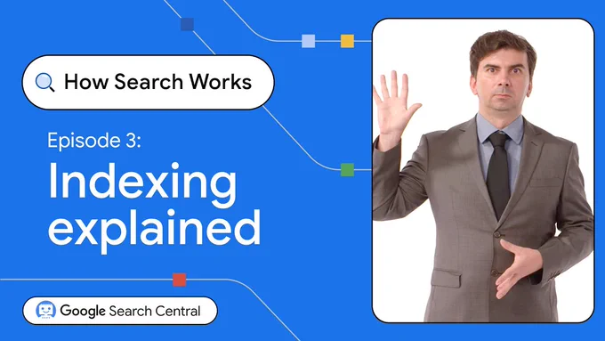 A YouTube thumbnail for episode 3 of How Search Works.