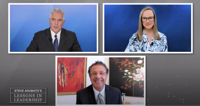 Image of Steve Adubato, Mary Gamba, and Rodger DeRose