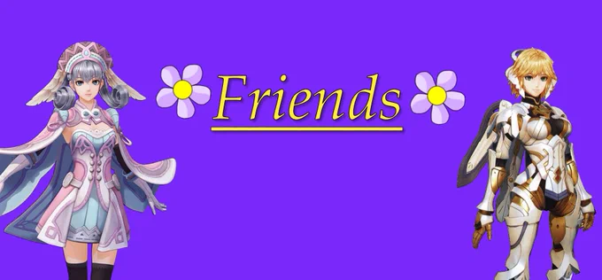 Melia and Fiora friends