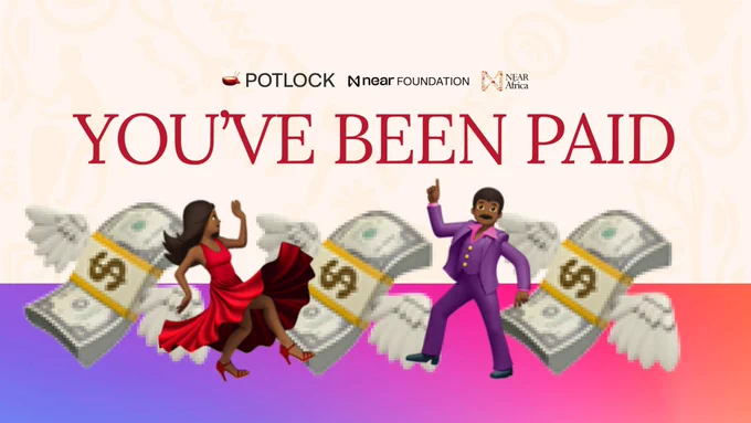 We are proud to announce that the #Africa Public Goods Quadratic Funding Round sponsored by @NEARFoundation has completed 🎉 

✅ 14 Projects have been paid out of $5,300 USD  in the matching pool 

🔗 View the results here https://bos.potlock.org/?tab=pot&potId=africa-public-goods.v1.potfactory.potlock.near&nav=payouts #BOS 

🔎 See the payout transaction https://nearblocks.io/txns/4SUY7c71DGzyWKHqEdgkHGbXt72xWvU1Fs8LWgfbjWDv