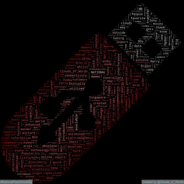 NationalFlashDriveDay0405 created by @Clouds_Of_Words
