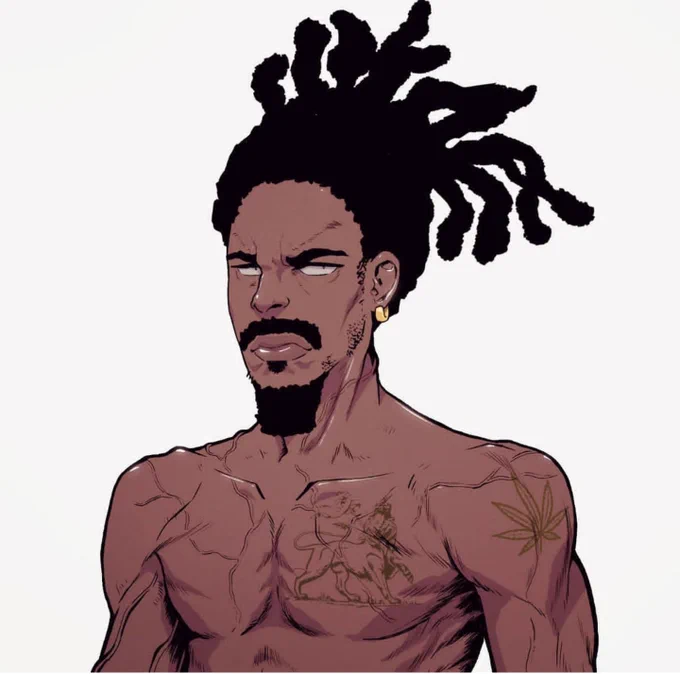 art artist artwork 2D character 2D animation 2D love 3D character 3D animation commission work commission open illustration afro anime graphics drawing
