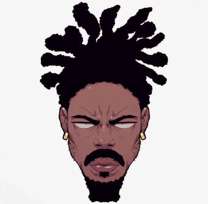 art artist artwork 2D character 2D animation 2D love 3D character 3D animation commission work commission open illustration afro anime graphics drawing