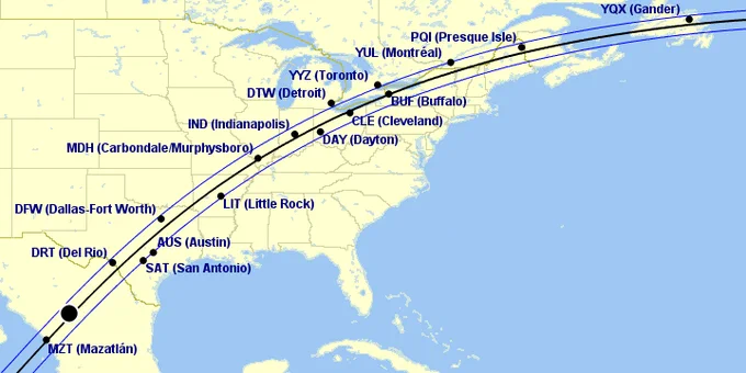 Total Solar Eclipse of 2024