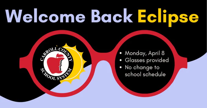 Welcome back eclipse Monday April 8