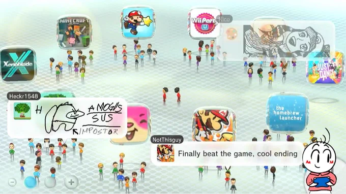 Miiverse is back thanks to Pretendo ❤