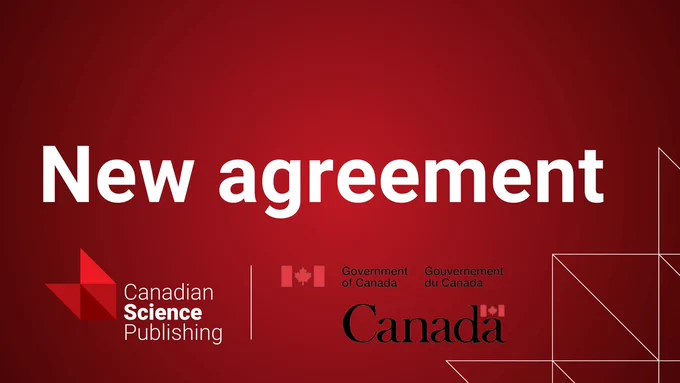New agreement between Canadian Science Publishing and the Government of Canada now allows most Canadian researchers to publish Open Access in Genome free of charge. 