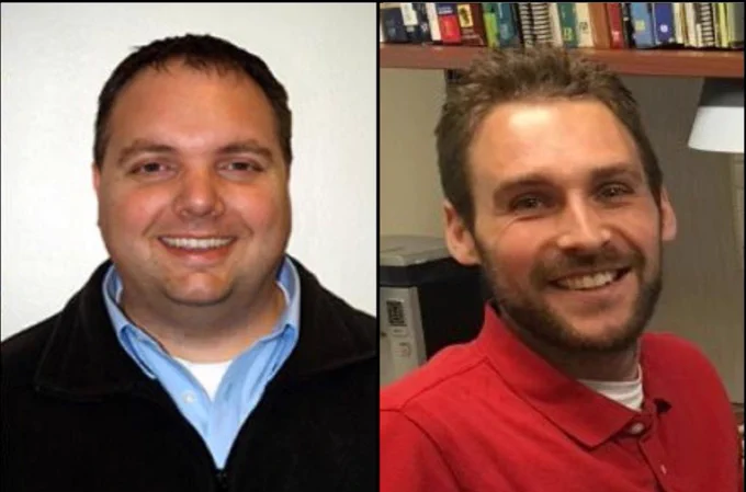 Doug Golick (left) and Justin McMechan (right)