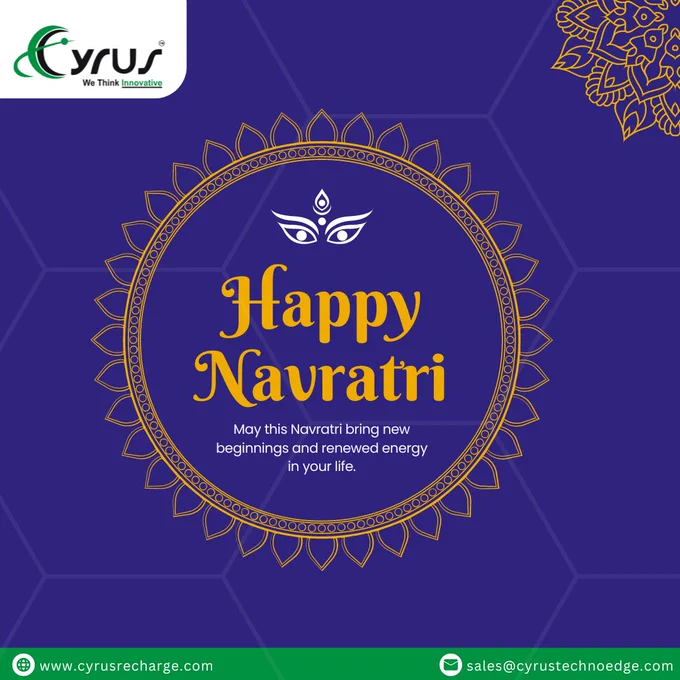 आप सभी को विक्रम संवत् 2081 की हिन्दू नव वर्ष और नवरात्रि की  हार्दिक शुभकामनाएँ!

नमस्ते! It's that time of the year again when we immerse ourselves in the divine aura of Navaratri. Let's celebrate the triumph of good over evil, the victory of light over darkness, and the embodiment of feminine power in its purest form. Join us for nine nights of devotion, dance, and divine blessings. 🙏

#Navaratri #नवरात्र #DivineCelebration #Navaratri #नवरात्र #NavaratriCelebration #DivineFestival #GoddessDurga#NavaratriVibes  #FestivalOfNineNights #DandiyaNights #GarbaFever #NavaratriTraditions #Navaratri2024 #VikramSamvat2081 #नववर्ष #cyrusrecharge #cyrusapi #cyrusdevelopment #cyrussoftware  
