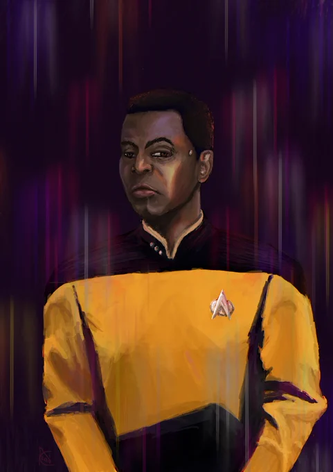 gerodi la forge wiht accurate eyes for his blindness